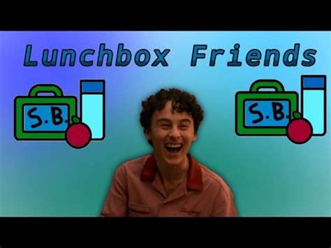Stanley Barber Edit Lunchbox Friends Ianowt Youtube