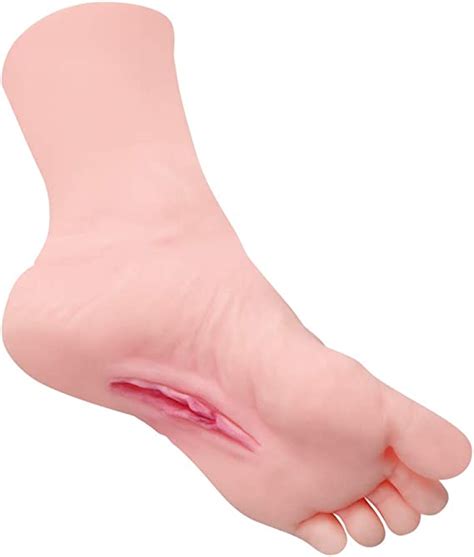 Amazon Com Male Masturbators Cup Realistic Fetish Foot With Torso And Vaginal Female