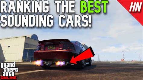 Best Sounding Cars In Gta Online Youtube