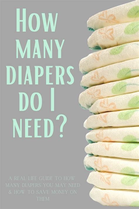 Your baby deserves super soft, mighty comfy, seriously absorbent diapers. How Many Diapers Do I Need? | Moola Saving Mom in 2020 ...