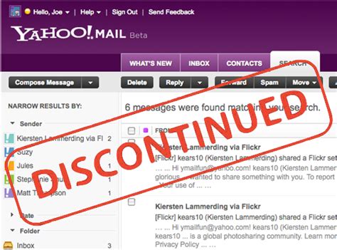 Yahoo Shuts Down Mail Classic Forces Switch To New Version That Scans