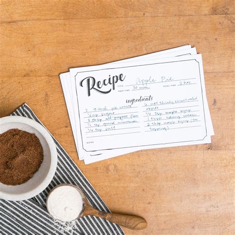Recipe Cards Magnolia Chip And Joanna Gaines
