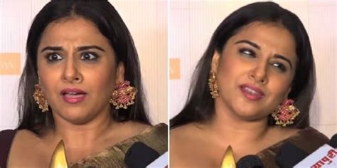 Vidya Balans Epic Response To A Journalist Who Fat Shamed Her Deserves A Trophy