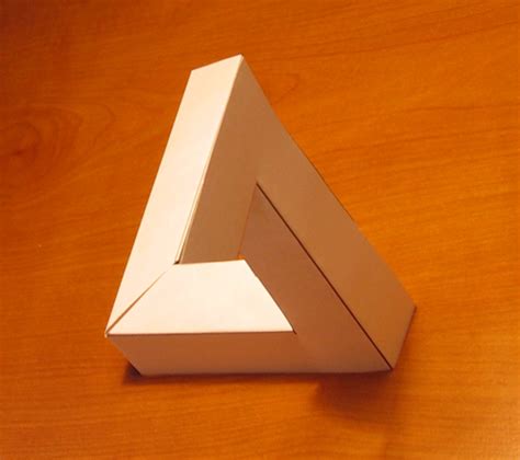 How To Build Your Own Impossible Triangle With A Printable Cutout Template