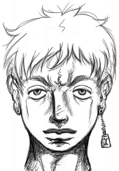 Hirohiko Arakis Style Drawing By Demonkoji On Deviantart