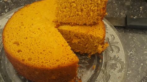 carrot caramel sponge cake easy and tasty without oven youtube