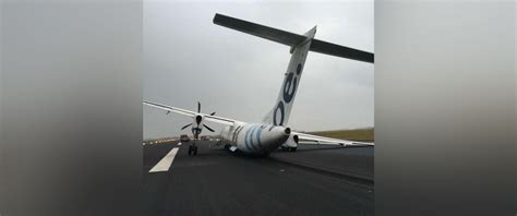 Landing Gear On Plane Carrying 59 Collapsed During Touchdown Airport