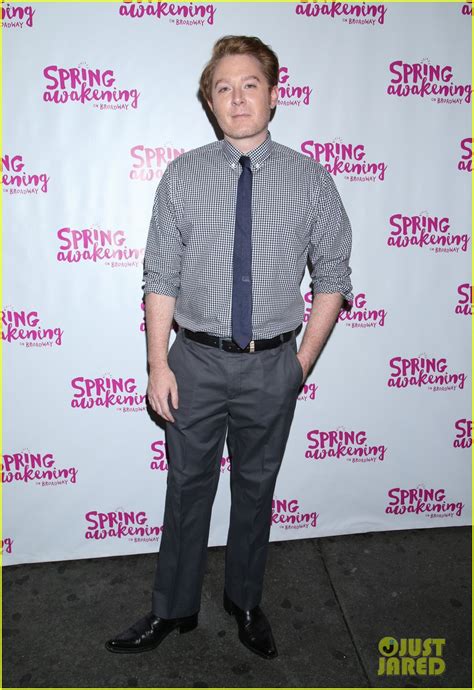 Jonathan Groff Jenna Ushkowitz And More Celebrate Spring Awakening