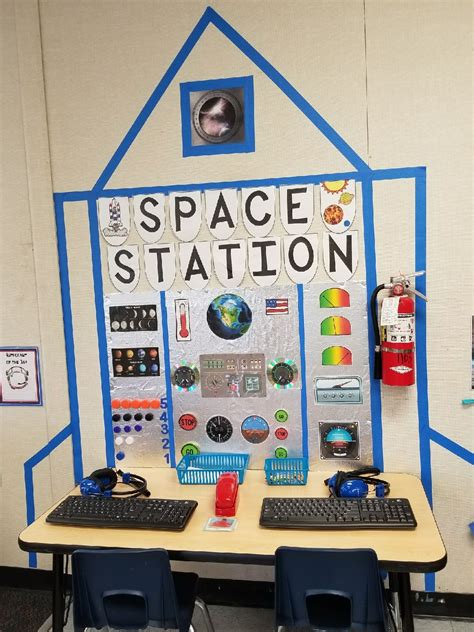 Space Station Space Theme Preschool Space Classroom Space Theme