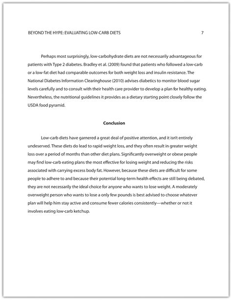 Sample Conclusion Of A Research Paper — What Is A Conclusion Defining