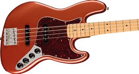 Fender Player Plus Jazz Bass In Aged Candy Apple Red Andertons Music Co