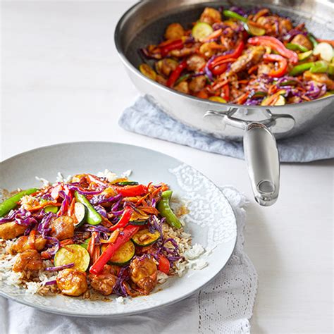 Pampered Chef Austria Gemüse Wok Mit Hähnchen