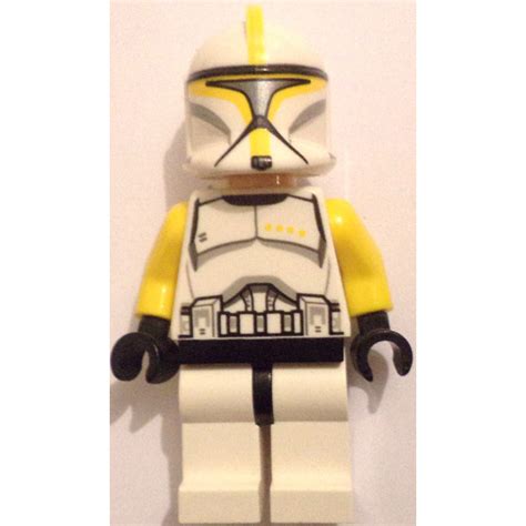 Lego White Clone Trooper Commander Minifig Torso 76382 Comes In