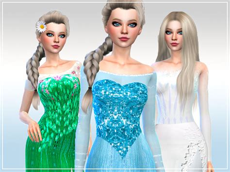 The Sims Resource Elsa Of Arendelle