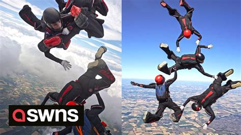 Four British Women Win Gold At The World Parachuting Championships With