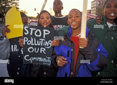 Pollution Protest Stock Photo Alamy