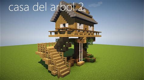 Como Hacer Una Casa Del Arbol 2 Minecraft Youtube