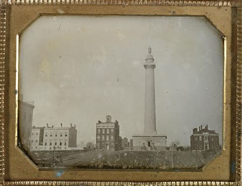 John Plumbe Jr Washington Monument Baltimore Maryland 1845