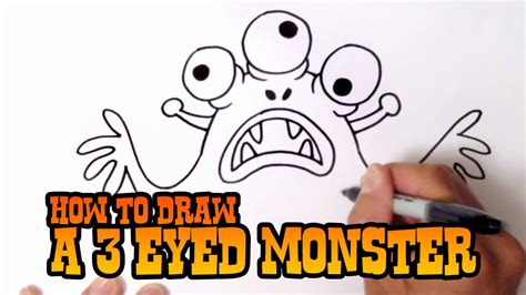 Other ways to use your silly drawing prompts for kids. How to Draw a Monster - Step by Step for Kids - YouTube