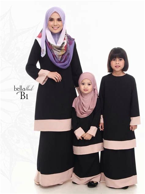 Lihatlah pilihan baju raya sedondon untuk satu keluarga, suami isteri, serta ayah dan anak! Baju Sedondon Raya 2016 - Kurung Moden Sedondon BELLA ...