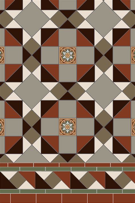 Original Style Victorian Floor Tiles The Tile Shop London