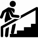 Stairs Icon Climbing Exercise Icons