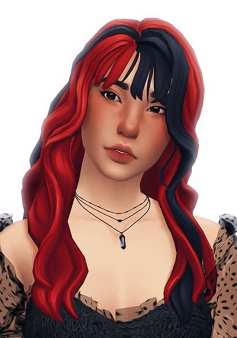 Sims 4 Red Hair Cc 2024 Hairstyles Ideas
