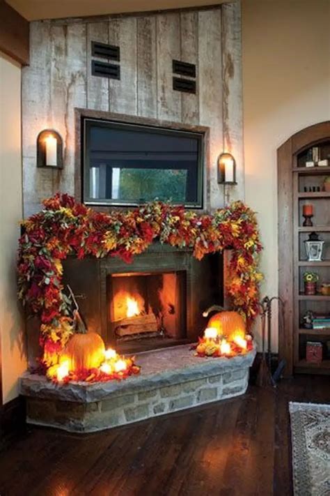 30 Creative Ways To Prepare Your Fireplace This Fall With Some Gorgeous