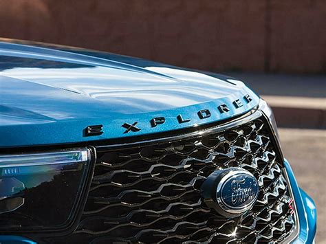 New 2020 Ford Explorer Platinum Xlt St Limited Hood Lettering Emblem