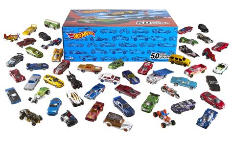 Hot Wheels 50 Car Pack Of 164 Scale Vehicles Mattel