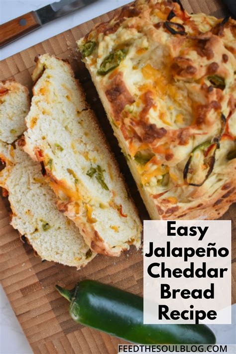 Easy Jalapeño Cheddar Cheese Bread Recipe Without Dutch Oven