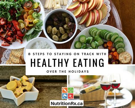 Nutritionrx 8 Steps To Staying On Track With Healthy Eating Over The
