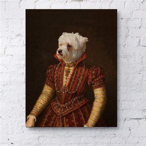 The Noble Woman Personalised Pet Poster Fable And Fang