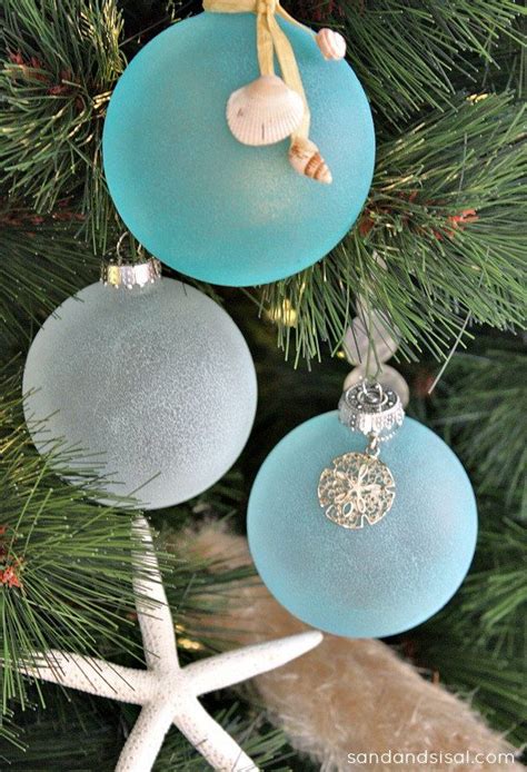 30 Diy Ornament Ideas And Tutorials For Christmas Coastal Christmas Tree Christmas