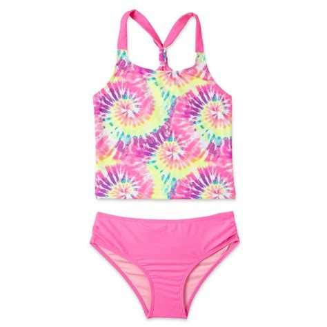 Limited Too Limited Too Girls Tie Dye Tankini Swimsuit Sizes 4 16