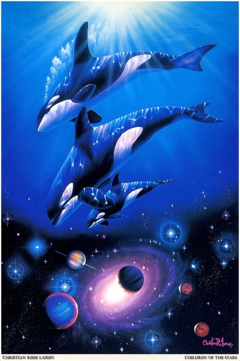 Space Orcasobviously Orca Art Dolphin Art Orca Whales
