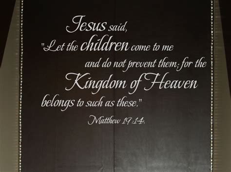 Product Reviews Let The Children Come To Me Wall Decals