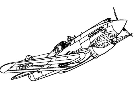 Airplane Coloring Pages - GetColoringPages.com