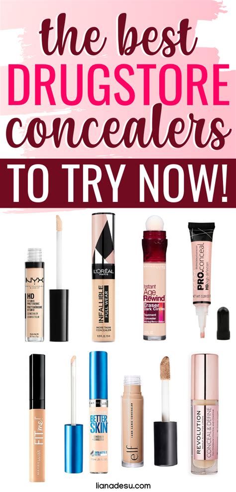 10 Best Drugstore Concealers To Cover Anything Best Drugstore