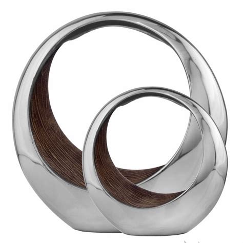 Modern Day Accents Ring Decorative Bowl Bronze Ring Silver Rings
