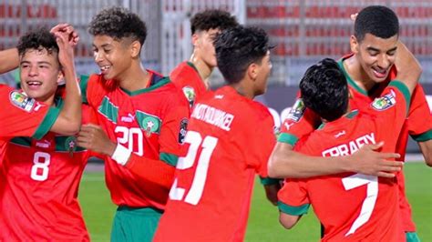 كأس أمم أفريقيا تحت 17 سنة المنتخب المغربي يواجه نظيره الجزائري وعينه