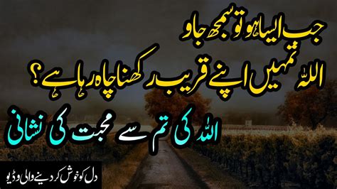 Allah Ki Tum Se Mohabbat Ki Nishani Best Collection Of Quotes In Urdu