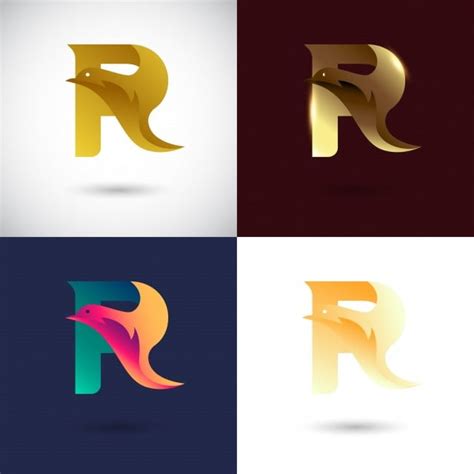 R Letter Logo Vector Hd Images Creative Letter R Logo Design With