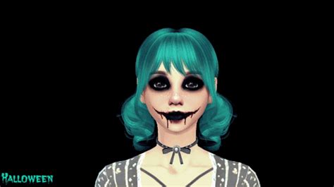 My Sims 4 Blog Halloween Makeup By Oanastasiao