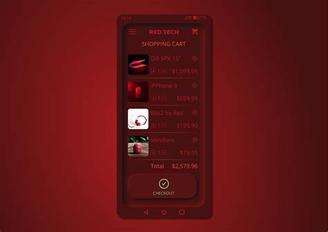 Daily Ui Day 058 Im Seeing Red On Behance