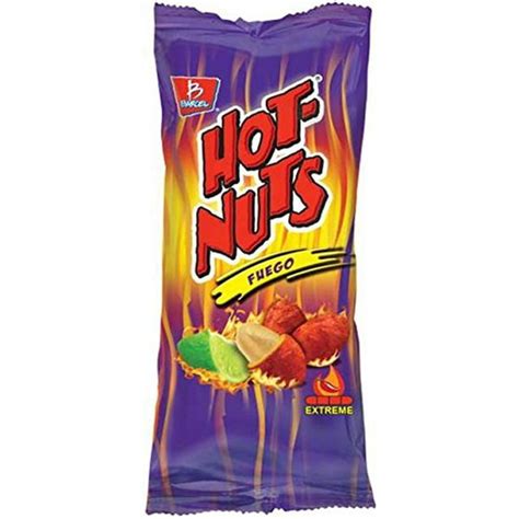 Barcel Usa Hot Nuts Fuego Peanuts 32 Ounce Pack Of 12