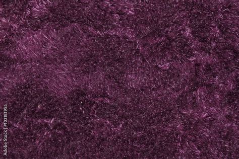 Purple Fluffy Carpet Texture Of Textile For Blank And Pure Backgrounds