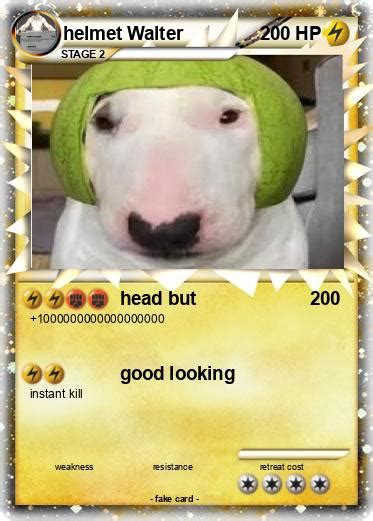 Pokémon Helmet Walter Head But My Pokemon Card