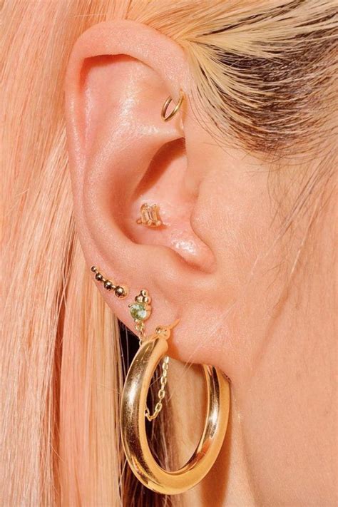 Conch Ear Piercing Types Of Ear Piercings Cool Ear Piercings Forward