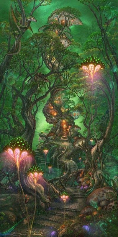 Magical Forest Enchanted Forest Enchanted Fairies Fairy Tale Forest